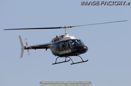 2008-09-20 Air Show Varazze 0065 Agusta-Bell A-212 - Carabinieri